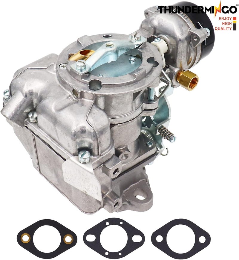 THUNDERMINGO D5TZ9510AG Carburetor for Carter YF Type 1 barrel carburetor for Ford 240 250 300 YFC1 6 Cylinder CIL Engine Carb 1975-1982 D4PZ9510AC Automatic choke Replace # RSC-300A 6307S 6054 6055 - Image 2